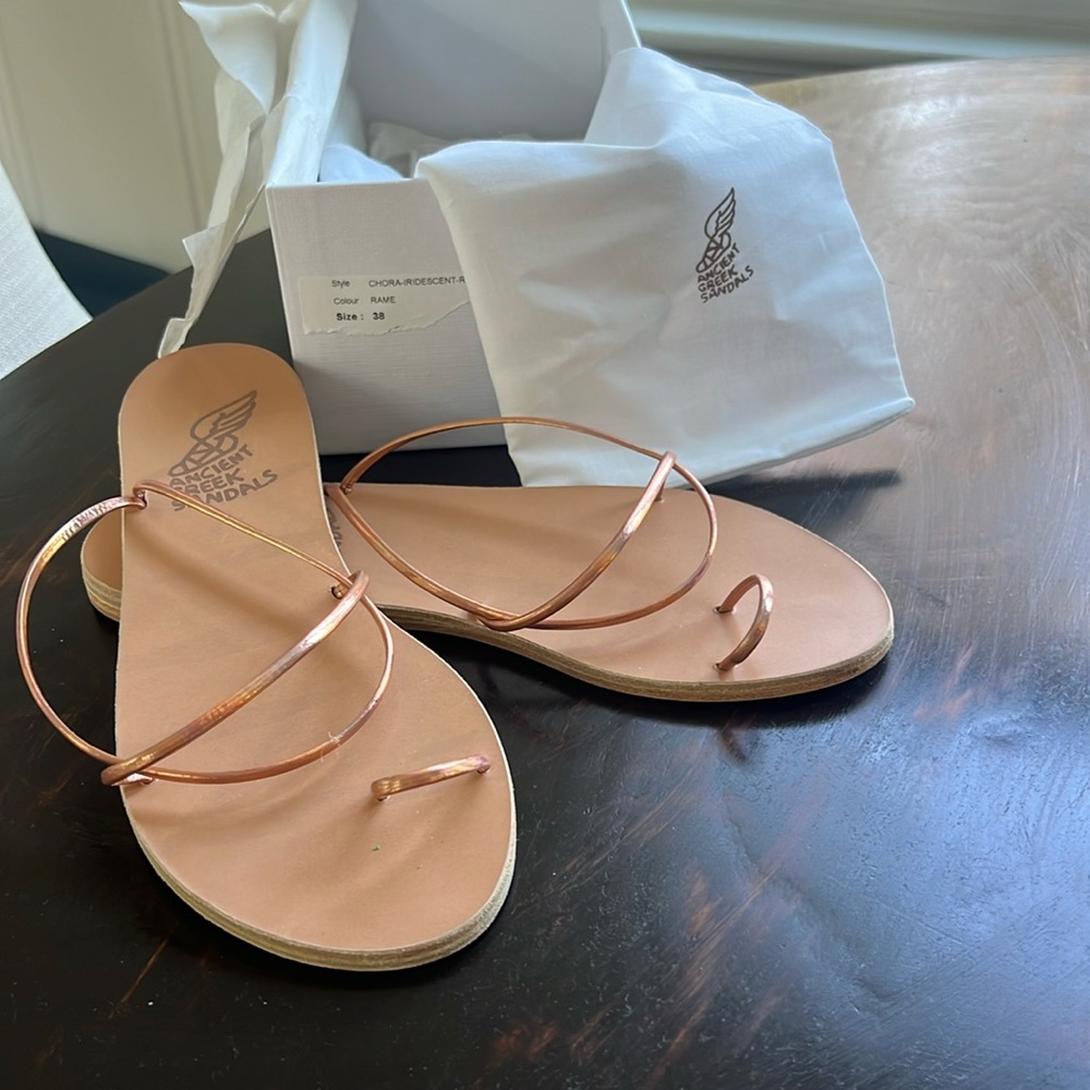 Never worn size 38 Ancient Greek Sandals